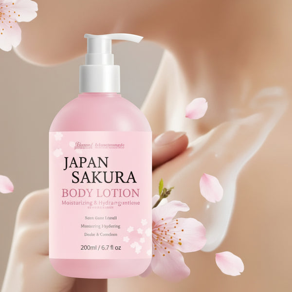 MIAOFUTONG Cherry Blossom Body Lotion 200ml